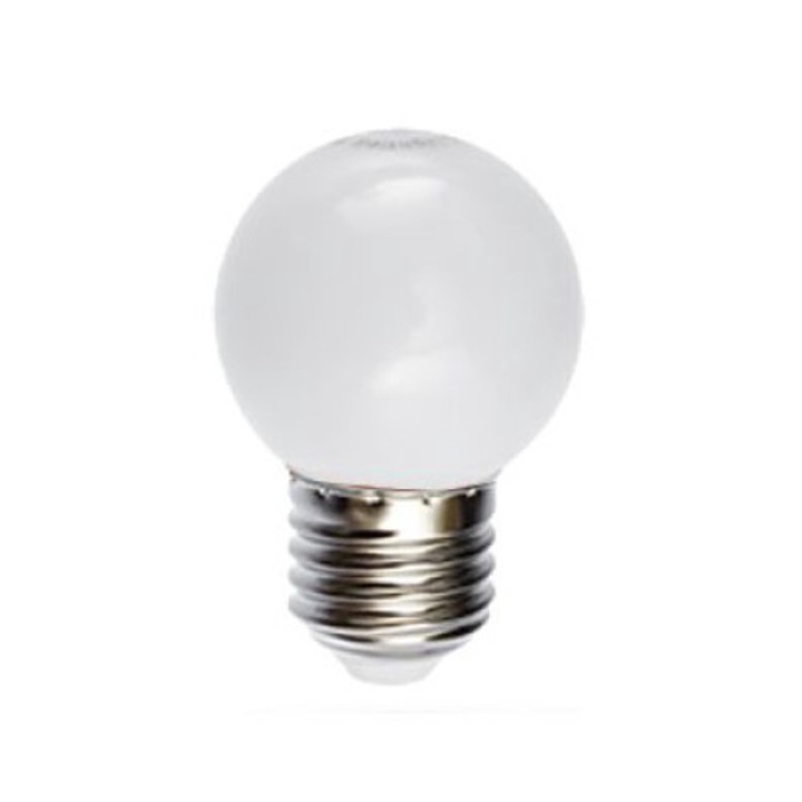 Spectrum Led LED крушка, E27, G45, 1W, 20 lm, 6000 K, Студено бяло