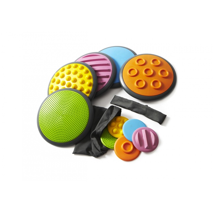 Discuri tactile GONGE 2117 set1 5 perechi multicolor