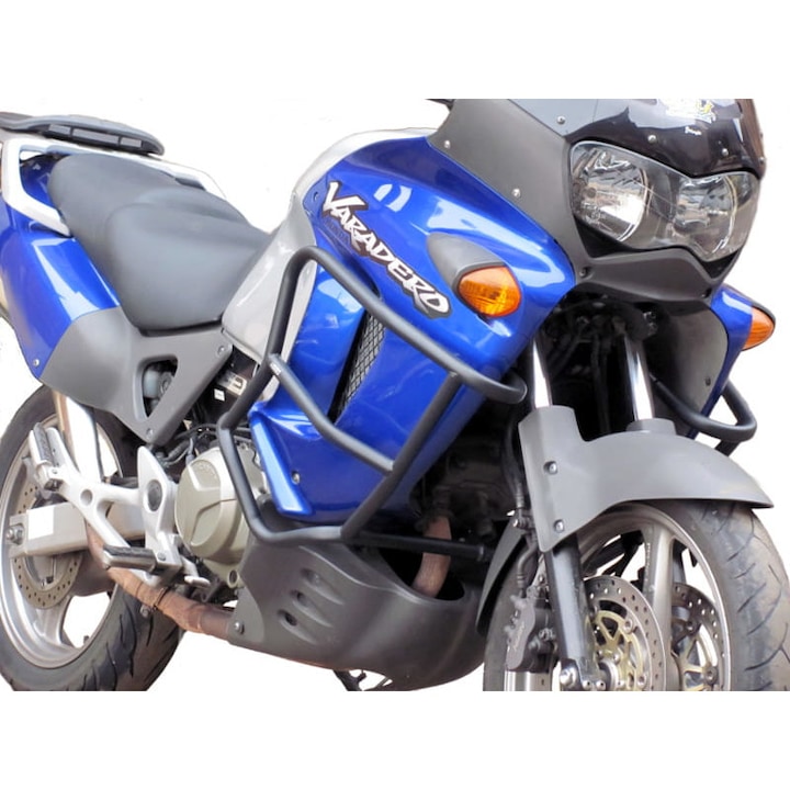 Paramotore HEED Per Honda XL 1000 Varadero (1999-2002) - In Acciaio Verniciato, Nero - Foto 12