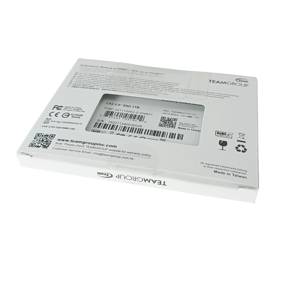 SSD Team Group CX2 Classic, 1TB, 2.5