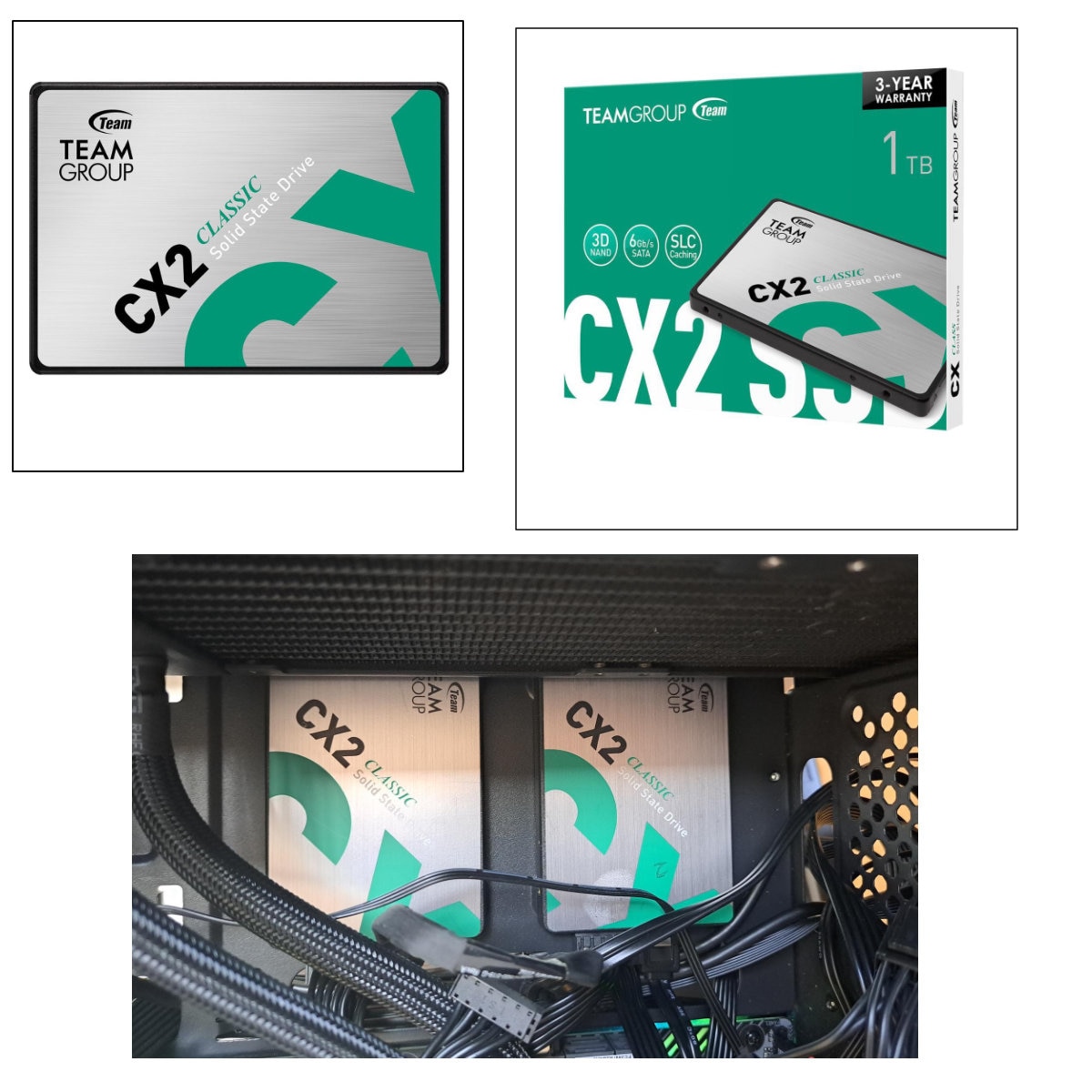 SSD Team Group CX2 Classic, 1TB, 2.5