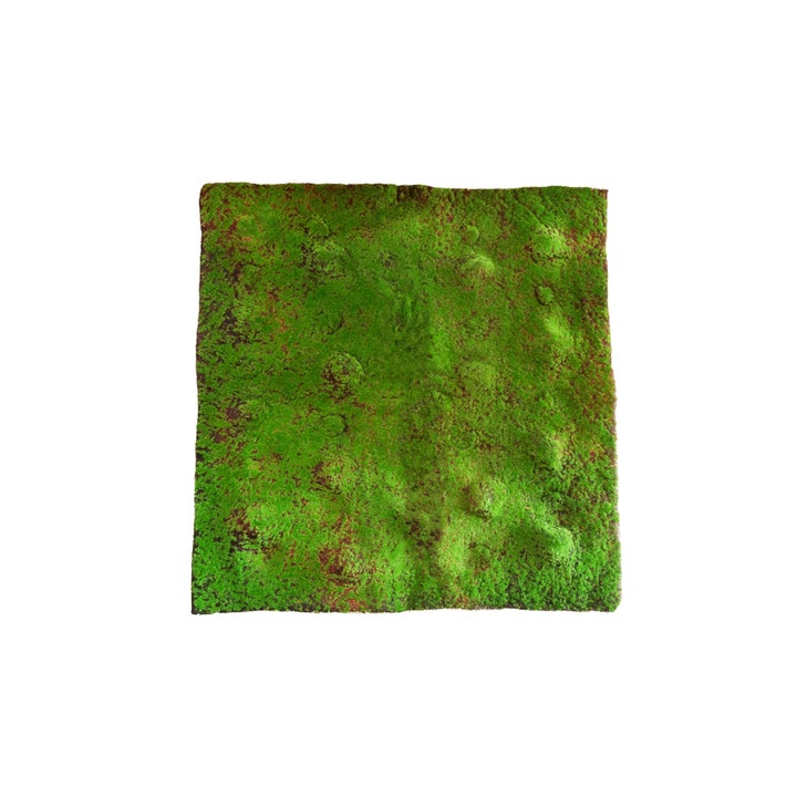 Вата покрита с изкуствен мъх TONY'S DECOR, 100*100 см