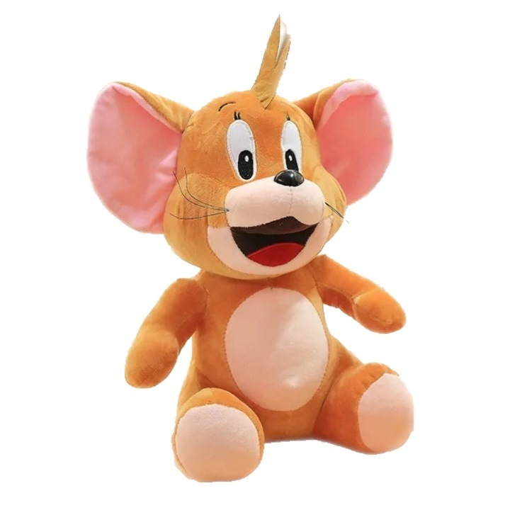 Mascota de plus Jerry, 40 cm, maro, Toyska®