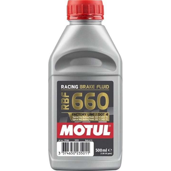 Спирачна течност Motul Racing Brake Fluid 660, 500 мл