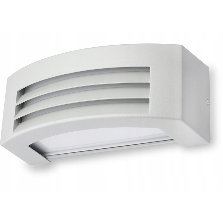Aplica perete exterior Radam, Aluminiu, Gri