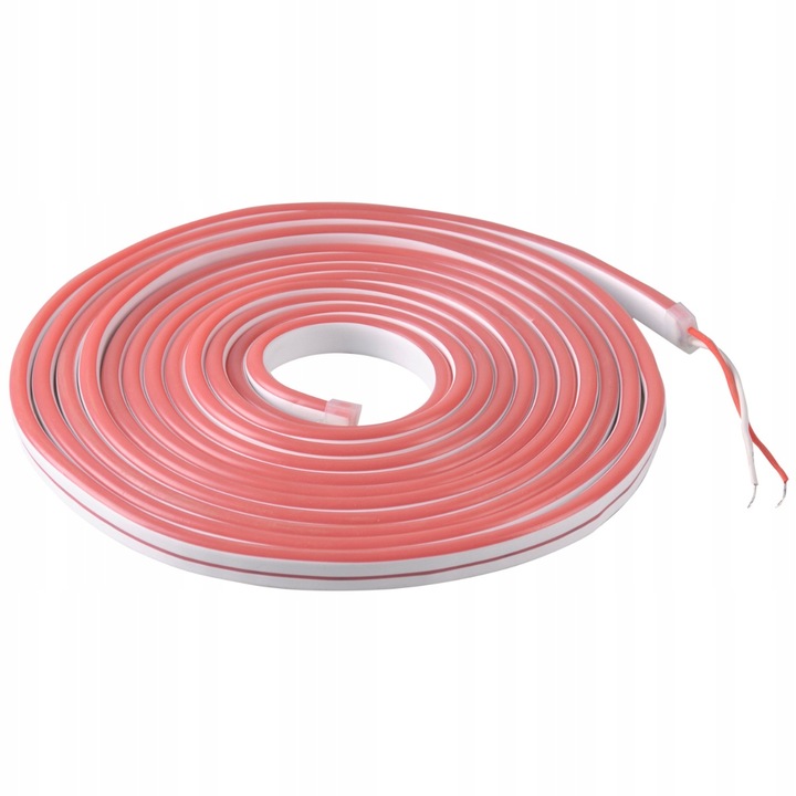 Banda LED flexibila 12 mm, 40W, 5 m, Portocaliu