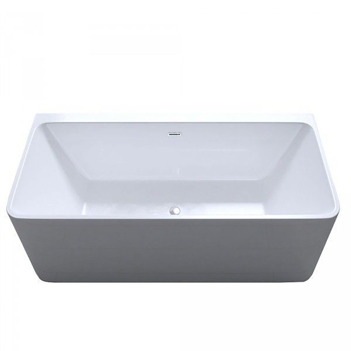 Cada de baie EGO 601, freestanding, 180 cm, acril sanitar, alb