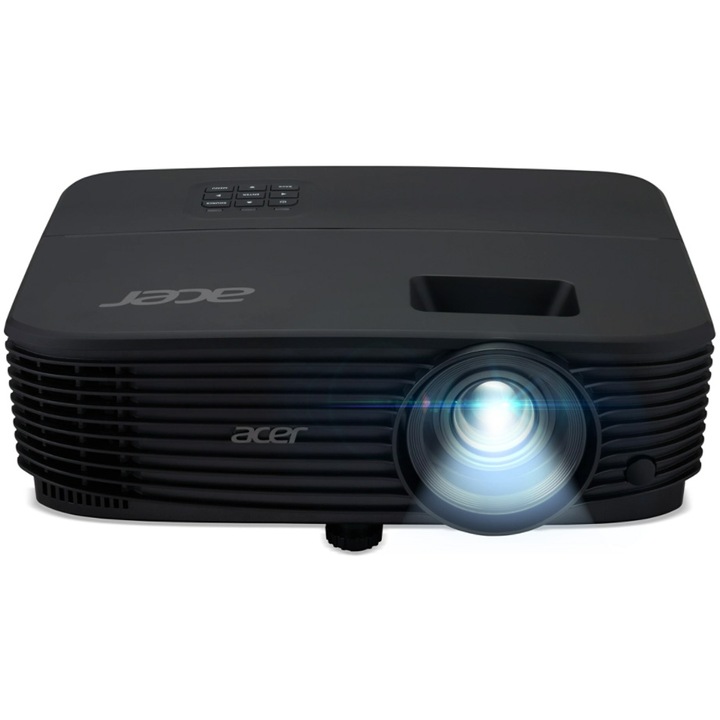 Видео проектор Acer X1229HP, XGA 1024* 768, up to WUXGA 1920* 1200, 4.500 лумена/ 3.600 лумена Eco, 4:3/ 16:9, 20.000:1, HDMI 3D ready, Черен