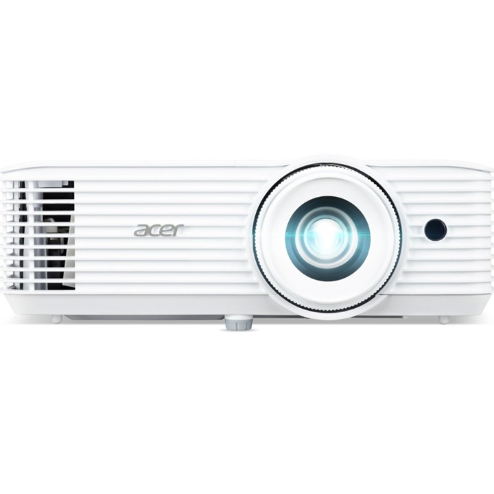 Видео проектор Acer H6805BDa, 4K UHD 3840* 2160, TI XPR, 8,3 мегапиксела, DLP 3D Ready, 16:9/ 4:3, 4000 лумена/ 3200 лумена Eco, 10 000:1, WirelessProjection-Kit (UWA5) включен, бял