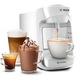 Кафемашина с капсули BOSCH Tassimo Suny TAS3104, 0.8л, 1300W, 3.3 bar, Бял
