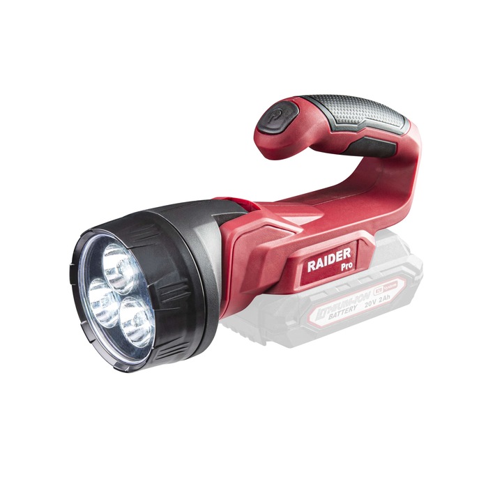 Преносима акумулаторна лампа Raider RDP-SCLWL20, R20, LED, 260lm, без батерия и зарядно