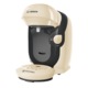Aparat pentru bauturi calde, Bosch Tassimo Style TAS1107, 1400 W, 0.7L, 3.3 bar, autocuratare si decalcifiere, Crem