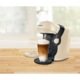Aparat pentru bauturi calde, Bosch Tassimo Style TAS1107, 1400 W, 0.7L, 3.3 bar, autocuratare si decalcifiere, Crem