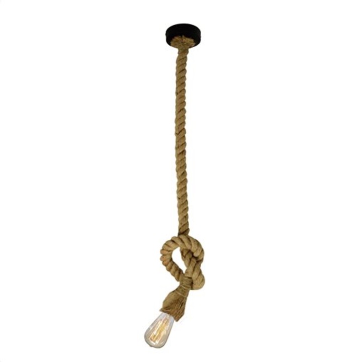 Pendul ΧΑΤΖΗΚΟΝΤΙΔΗΣ ΑΕ, Metal/Sfoara, E27, Maro