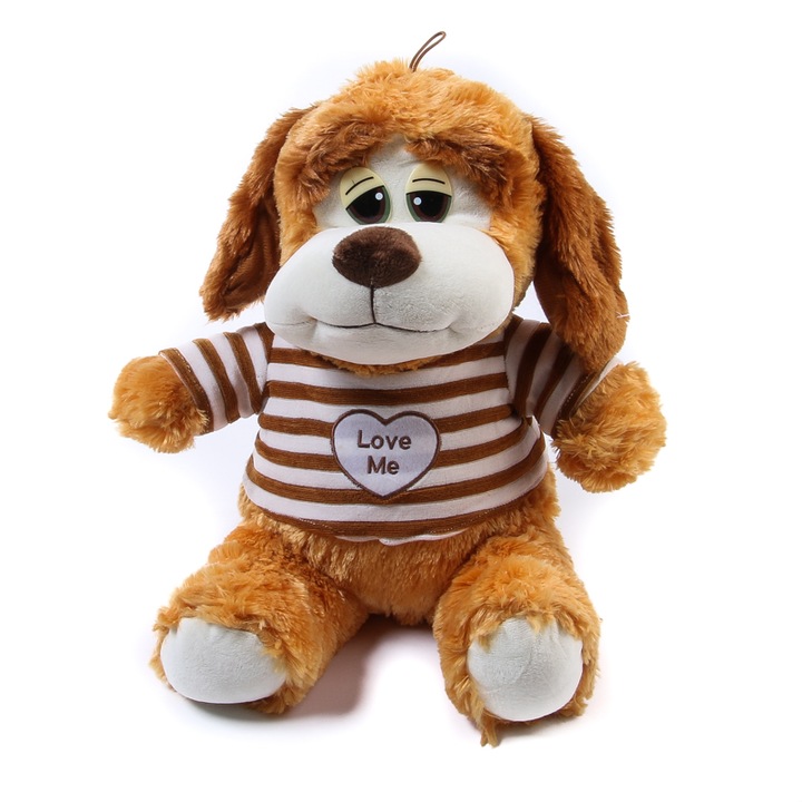 Jucarie de plus, W-web, 44 cm, Maro