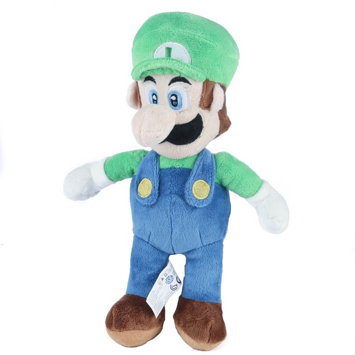Плюшена играчка, W-web, 30 см, Многоцветна, Luigi