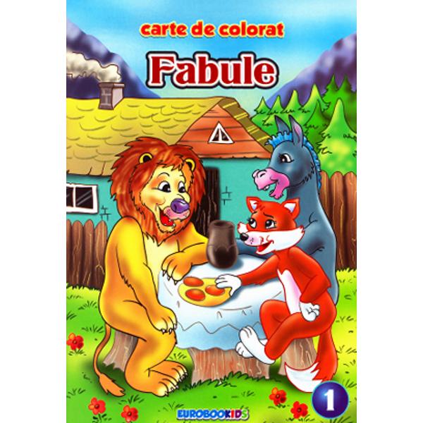 Fabule vol.1 B5 - Carte de colorat