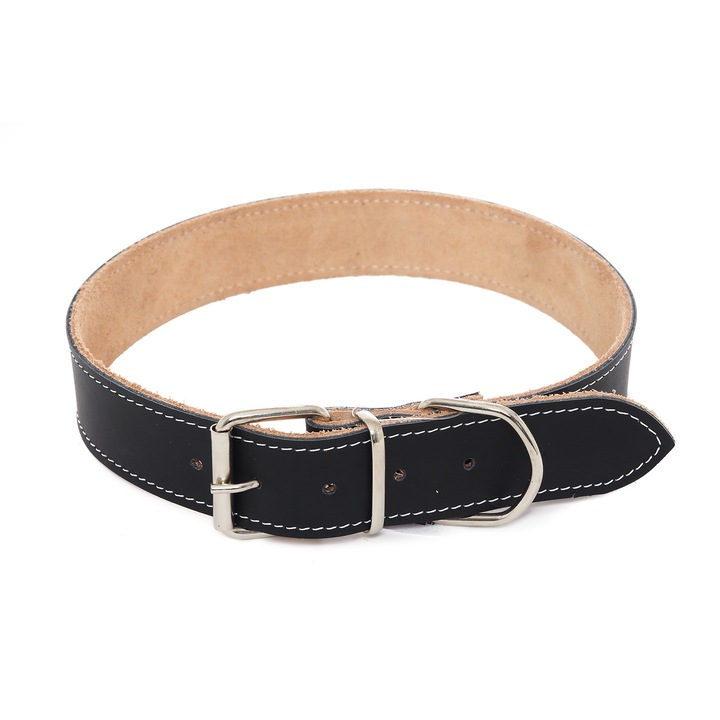 Zgarda de piele Global Pet, 4/75 cm
