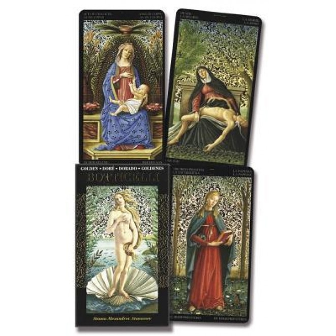 Golden Botticelli Tarot - Atanas Alexandrov Atanassov