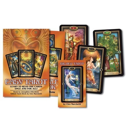 Easy Tarot Learn To Read The Cards Once And For All Josephine Ellershaw Ciro Marchetti Emag Ro
