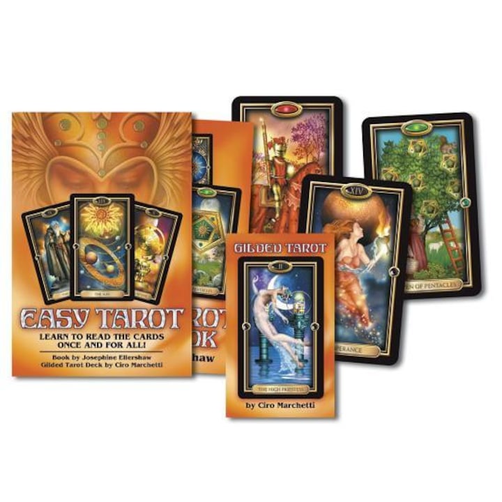 Easy Tarot: Learn to Read the Cards Once and for All! - Josephine Ellershaw, Ciro Marchetti