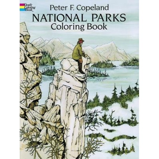 National Parks Coloring Book, Peter F. Copeland