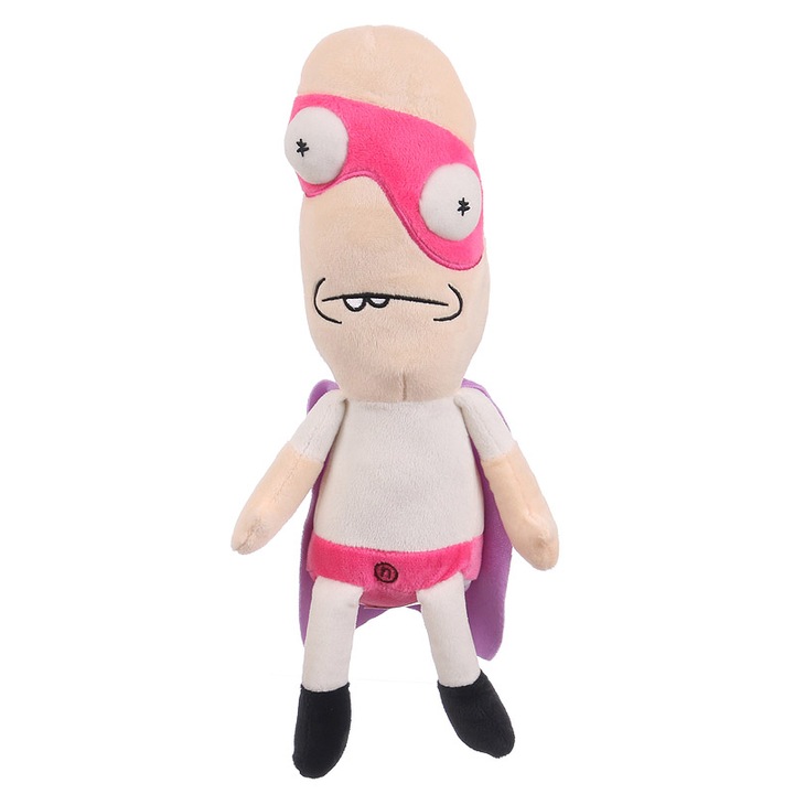 Jucarie de plus, W-web, 37 cm, Roz/Alb