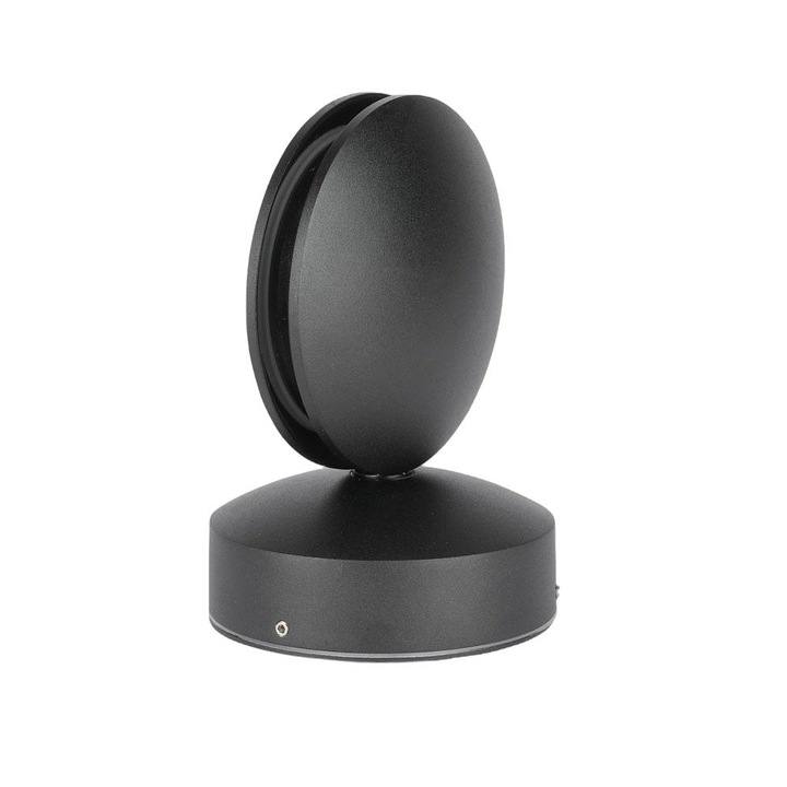 Aplica impermeabila LED, V-Tac, Aluminiu, IP65, Negru