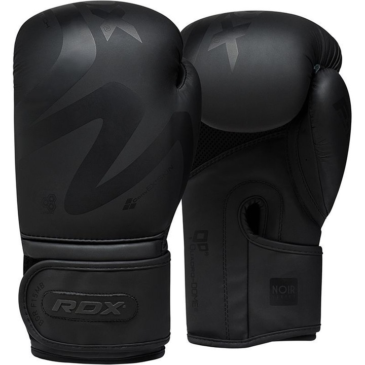 Gloves Box Rdx MATTE FEKETE, fekete, 16 oz