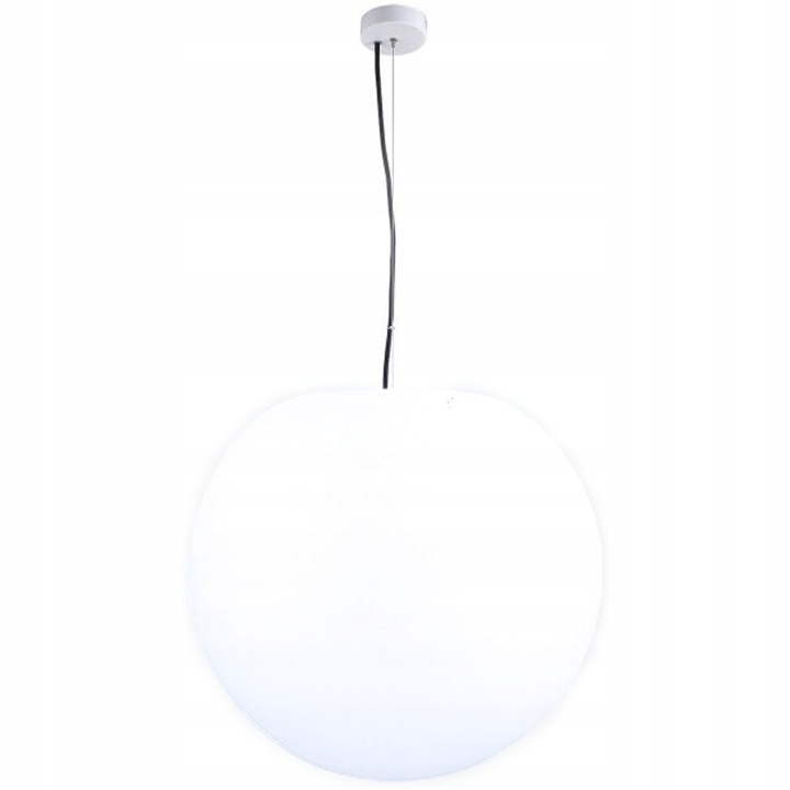 Lampa de gradina ZWIS Sphere, Nowodvorski, Otel/Poliestilena, 60cm, Alb