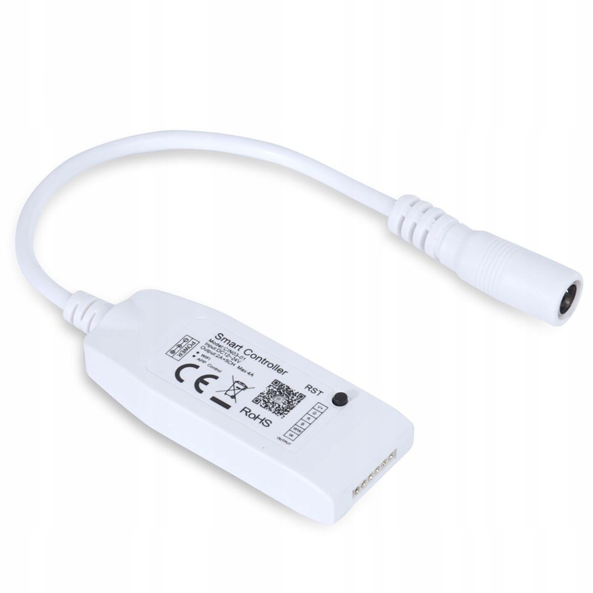 LED лента, Tuya, 5 м, Бяла - eMAG.bg