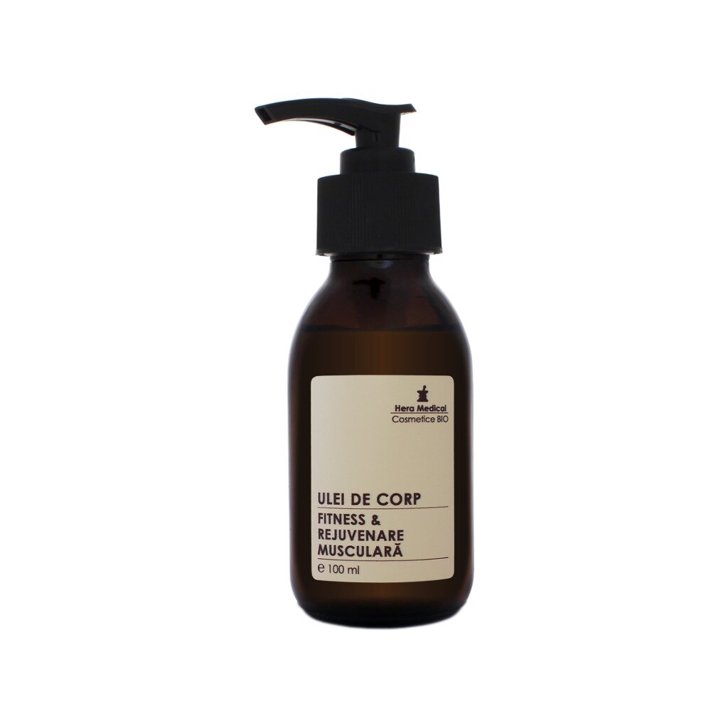 Ulei de corp Fitness & Rejuvenare Musculara, Hera Medical Cosmetice BIO, 100 ml