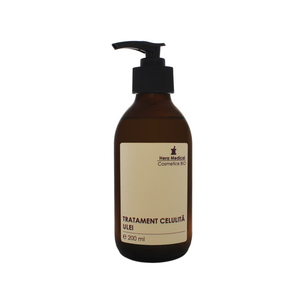 Ulei tratament celulita, Hera Medical Cosmetice BIO, 200 ml