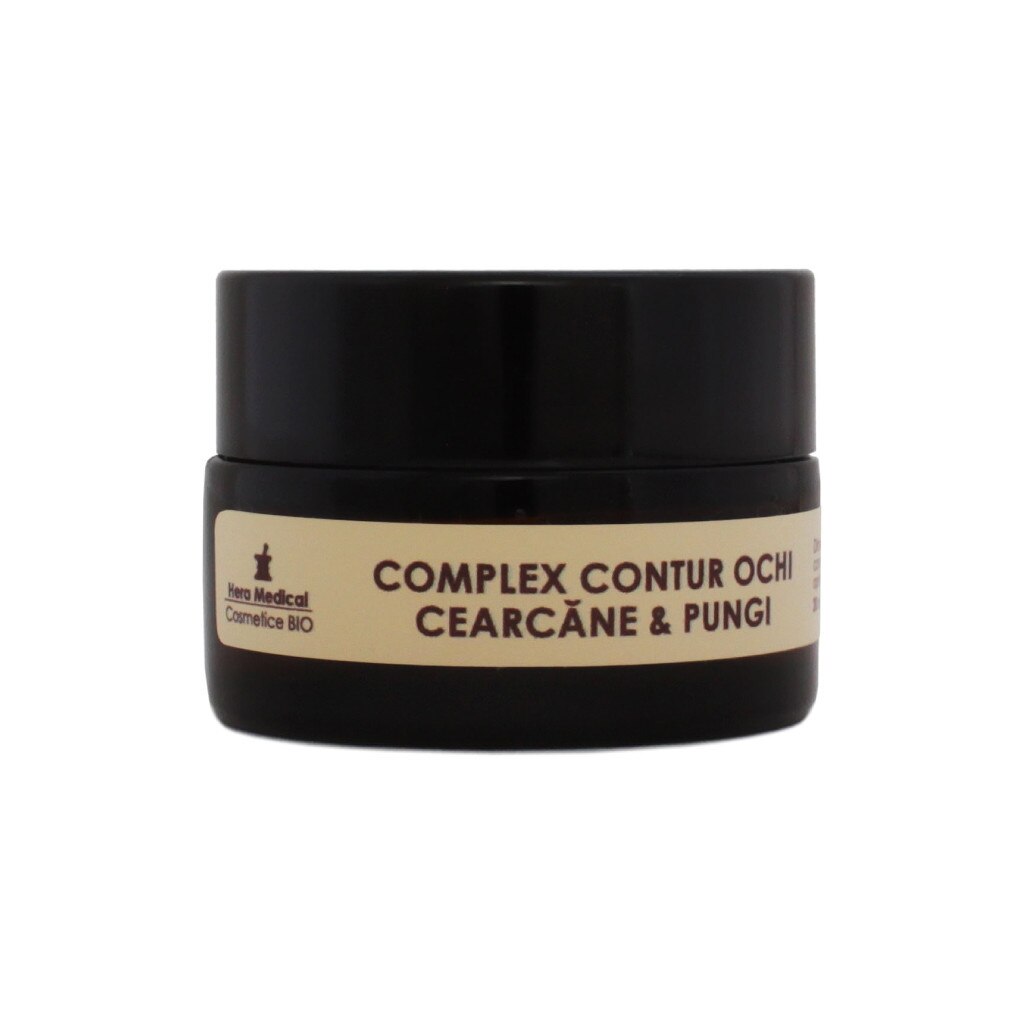 Complex contur ochi cearcane si pungi, Hera Medical Cosmetice BIO, 20 ml