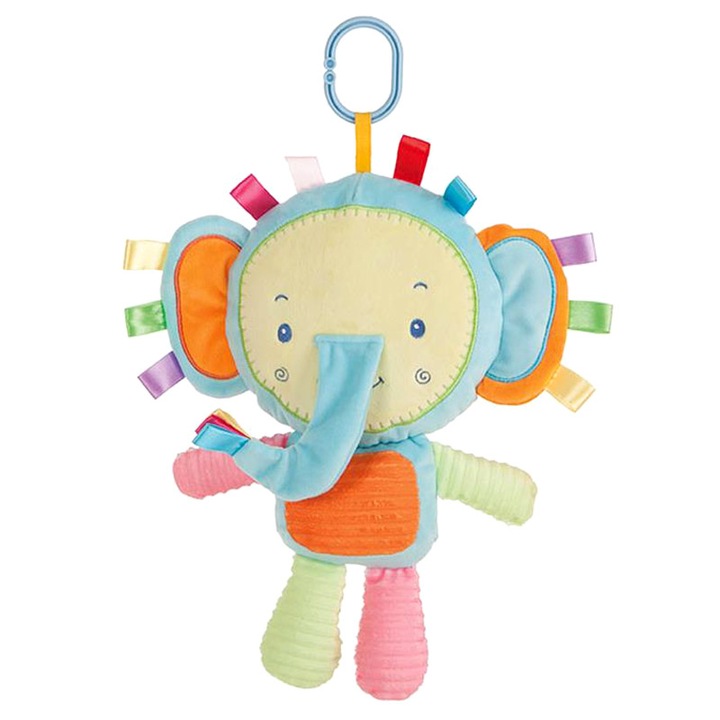 Jucarie de plus, W-web, 34 cm, Multicolor