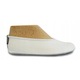 Pantofi de balet cu insertie, ABAKUS, Piele naturala, Alb