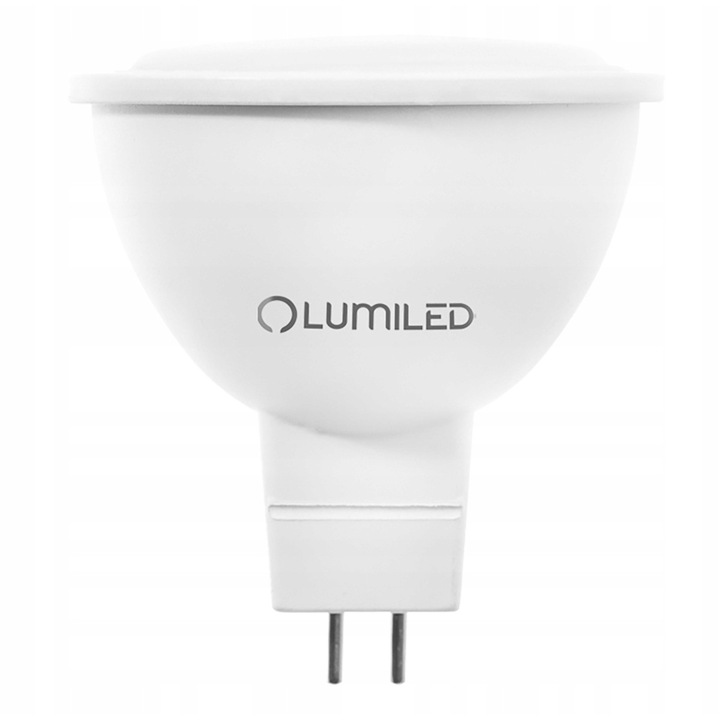 10 db-os izzókészlet, Lumiled, Alumínium/Műanyag, 6W, Meleg fehér