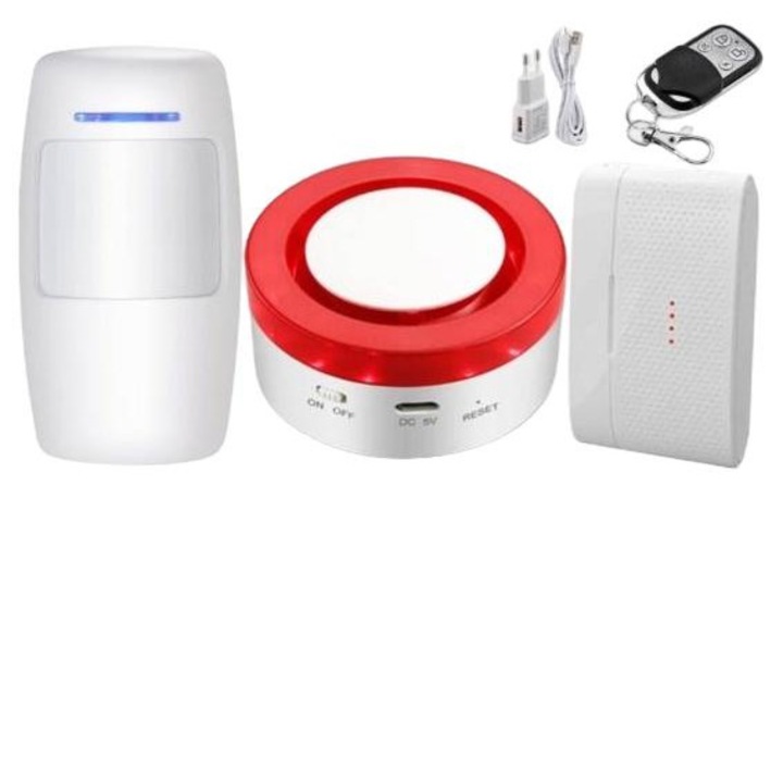 Kit wireless securitate ΧΑΤΖΗΚΟΝΤΙΔΗΣ ΑΕ, Wi-Fi, Multicolor