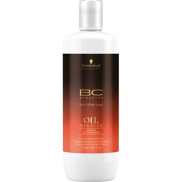 Sampon Schwarzkopf Stralucire cu argan Bonacure Miracle, 1000 ml
