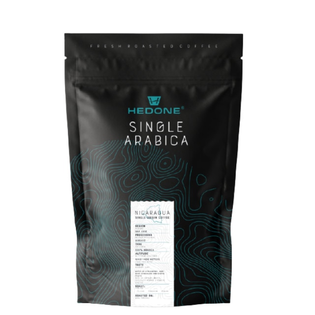 Cafea boabe, proaspat prajita, Hedone Cafe, NICARAGUA PACAMARA SHG, 100% Arabica, 250 g