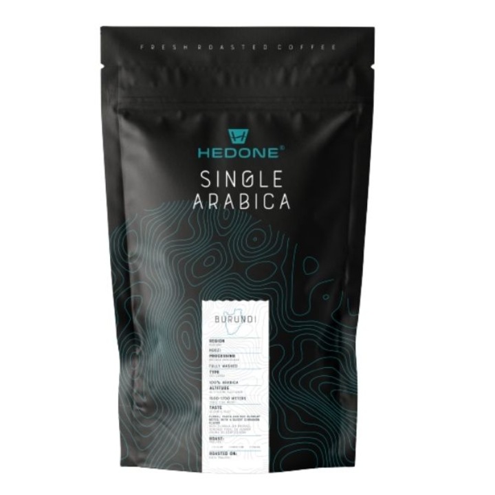 Cafea boabe, proaspat prajita, Hedone Cafe, BURUNDI CUP OF EXCELLENCE, 100% Arabica, 250 g