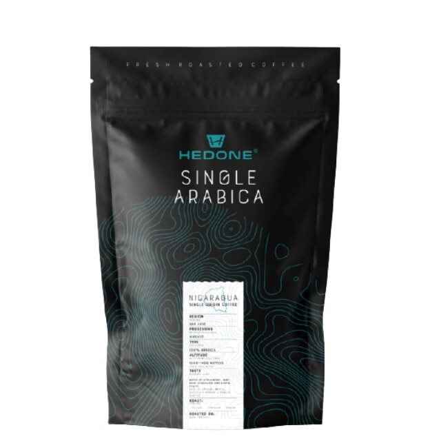 Cafea boabe, proaspat prajita, Hedone Cafe, NICARAGUA PACAMARA SHG, 100% Arabica, 1 Kg