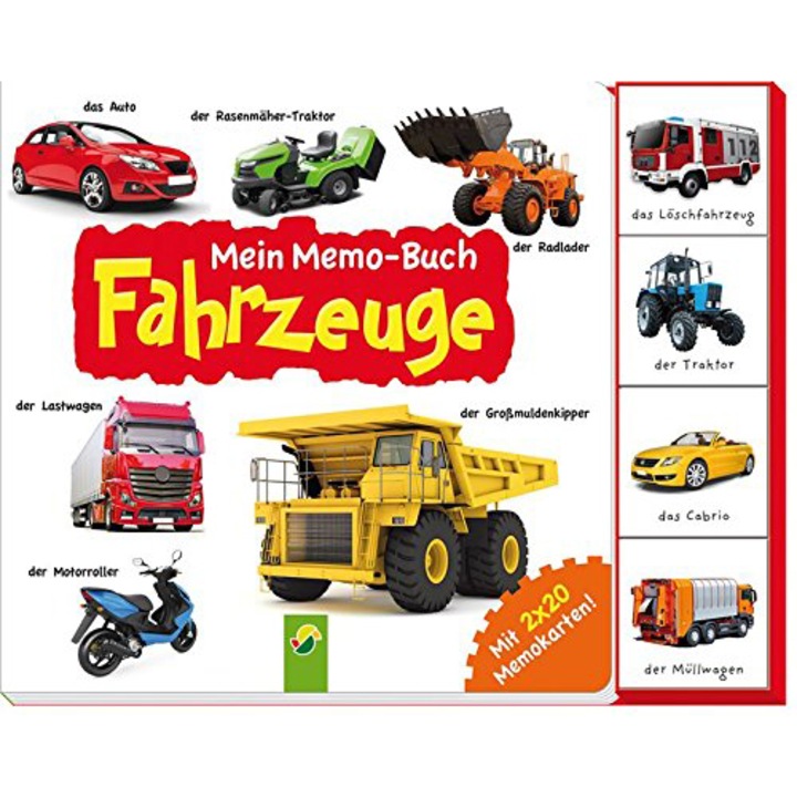 Memo-Buch Fahrzeuge