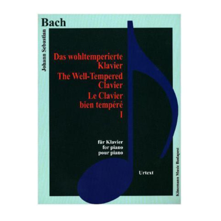 Bach, Das wohltemperierte Klavier I - Johhann Sebastian Bach