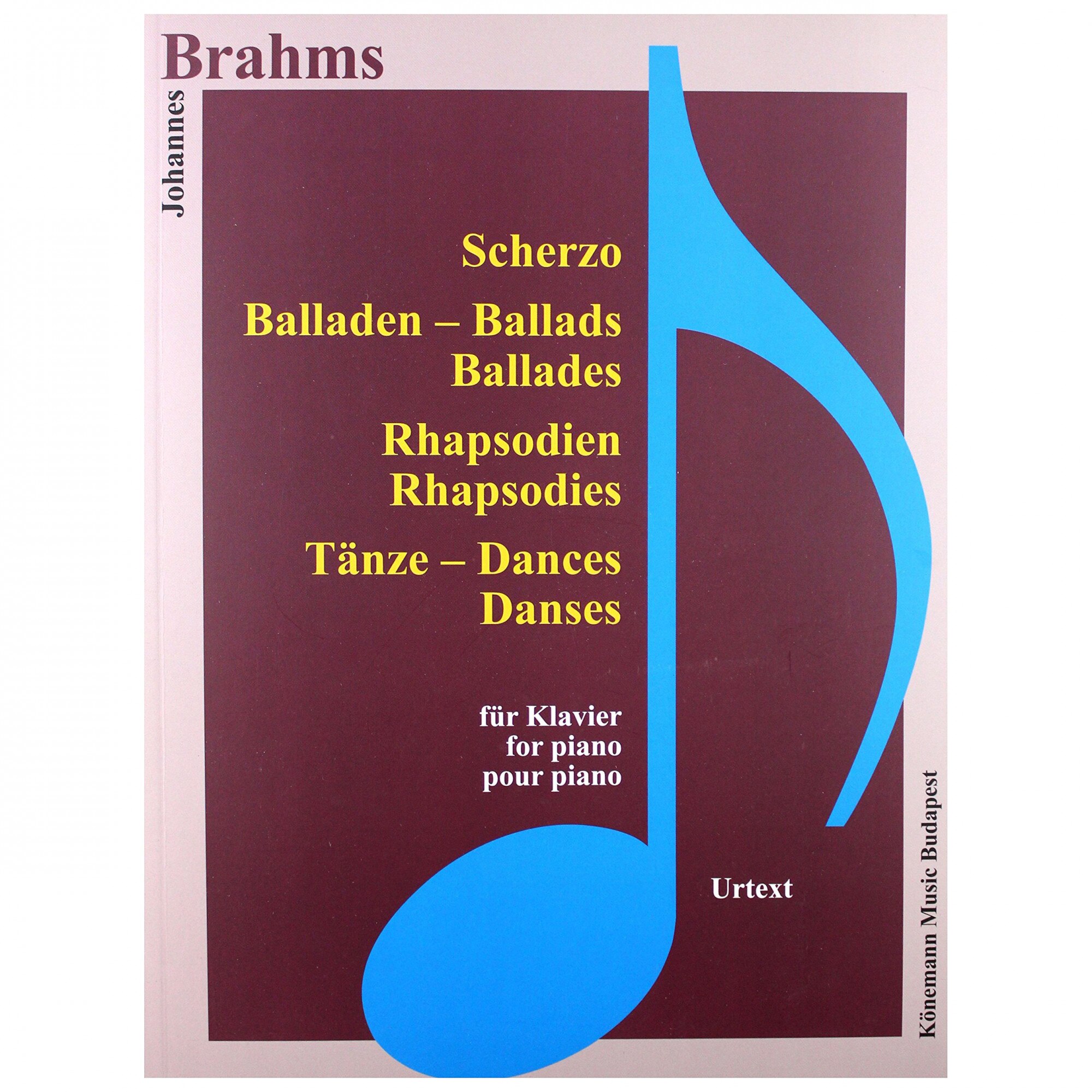 Brahms, Scherzo, Balladen, Rhapsodien - Johannes Brahms