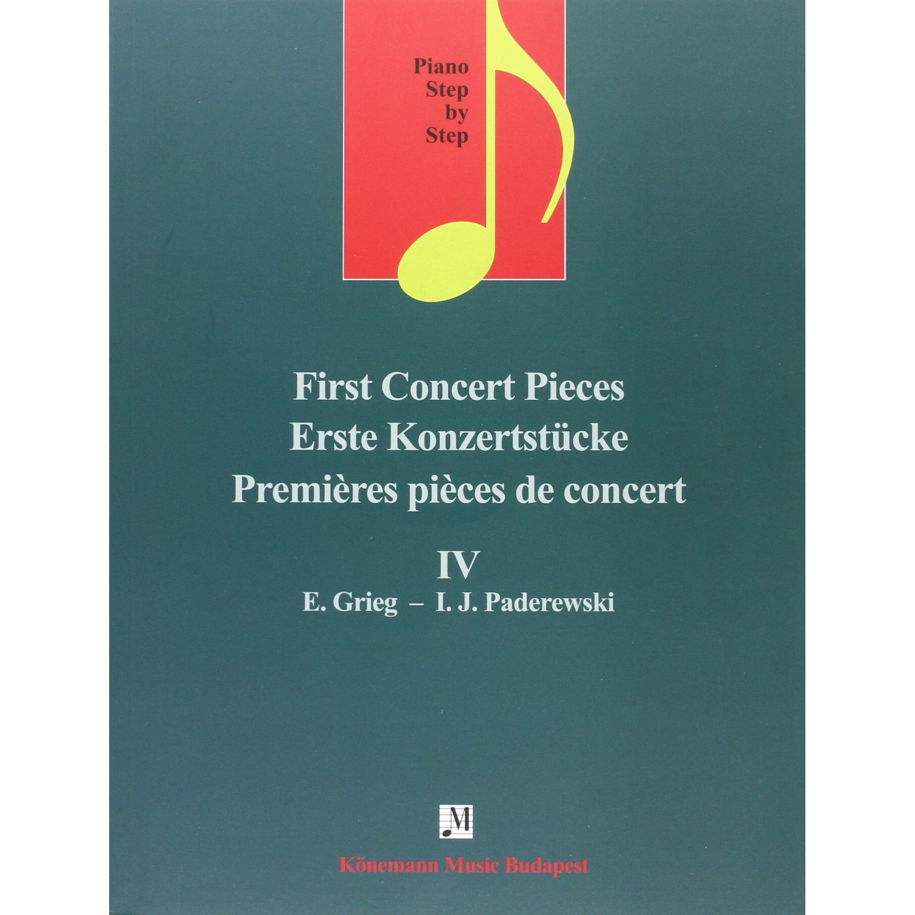 Erste Konzertstücke IV - E.Grieg-I.J.Paderewsky
