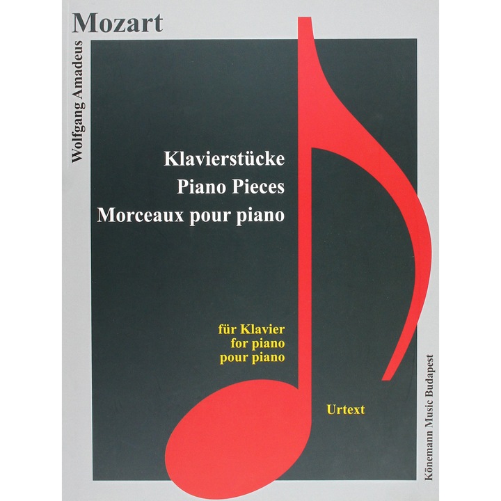 Mozart, Klavierstucke - Wolfgang Amadeus Mozart