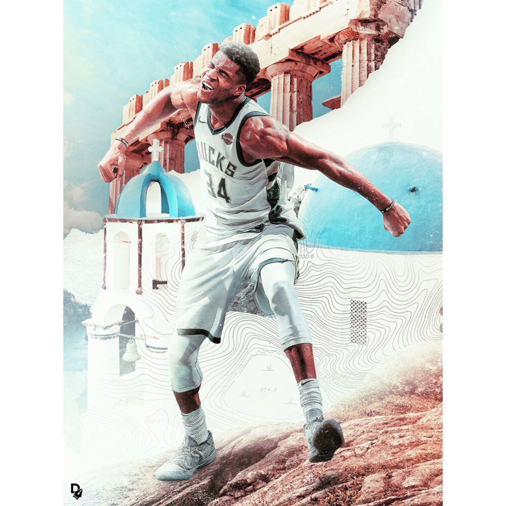 Poster - Giannis Antetokounmpo 22 30x40 - eMAG.ro