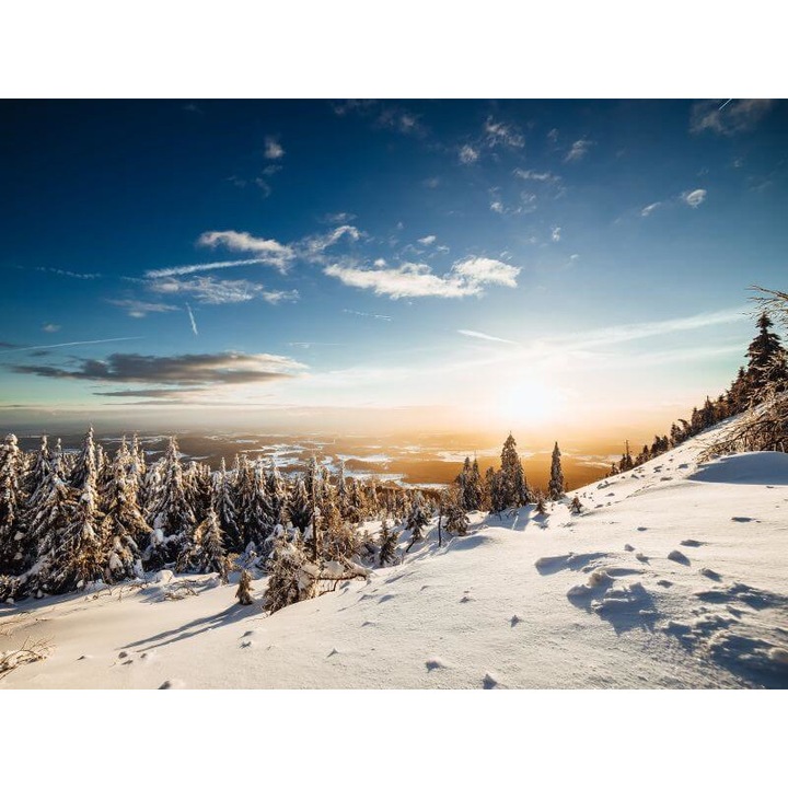 Csodálatos tél - Forex kép, 75x50cm