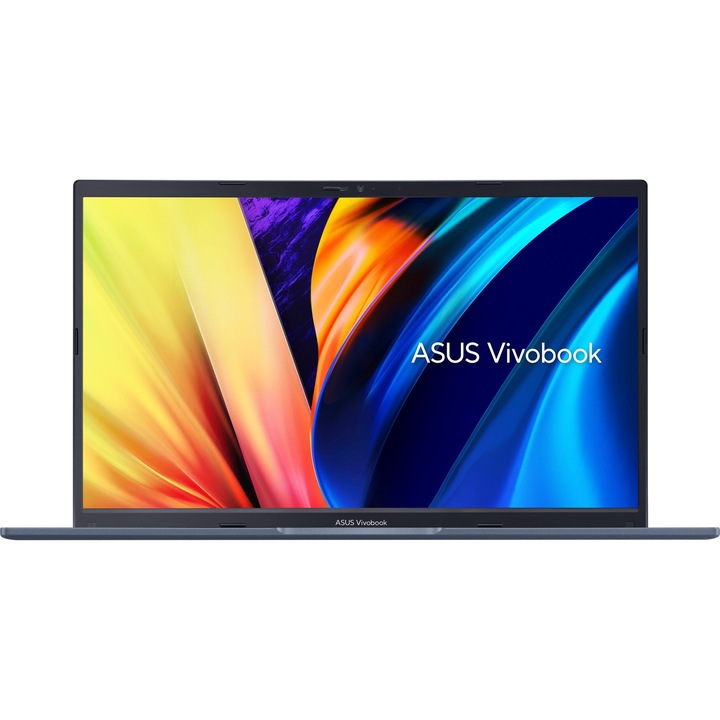 Лаптоп ASUS Vivobook 15 X1502ZA-EJ2175W с Intel Core i5-12500H (1.8/4.5GHz, 18M), 16 GB, 512GB M.2 NVMe SSD, Intel Iris Xe Graphics, Windows 11 Home, Тъмносин